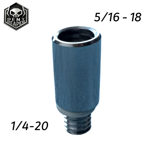1/4-20 to 5/16-18 tool tip adaptor