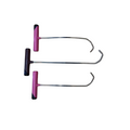 Upper Brace Angels 3-piece PDR tool set with two pink handles and one brown handle