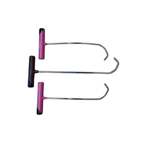 Upper Brace Angels 3-piece PDR tool set with two pink handles and one brown handle