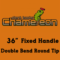 Chameleon Double Bend Round Tip  Fixed Handle 36"