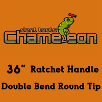Chameleon Double Bend Round Tip Ratchet Handle 36"