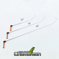 Chameleon Double Bend Round Tip Ratchet Handle 48"