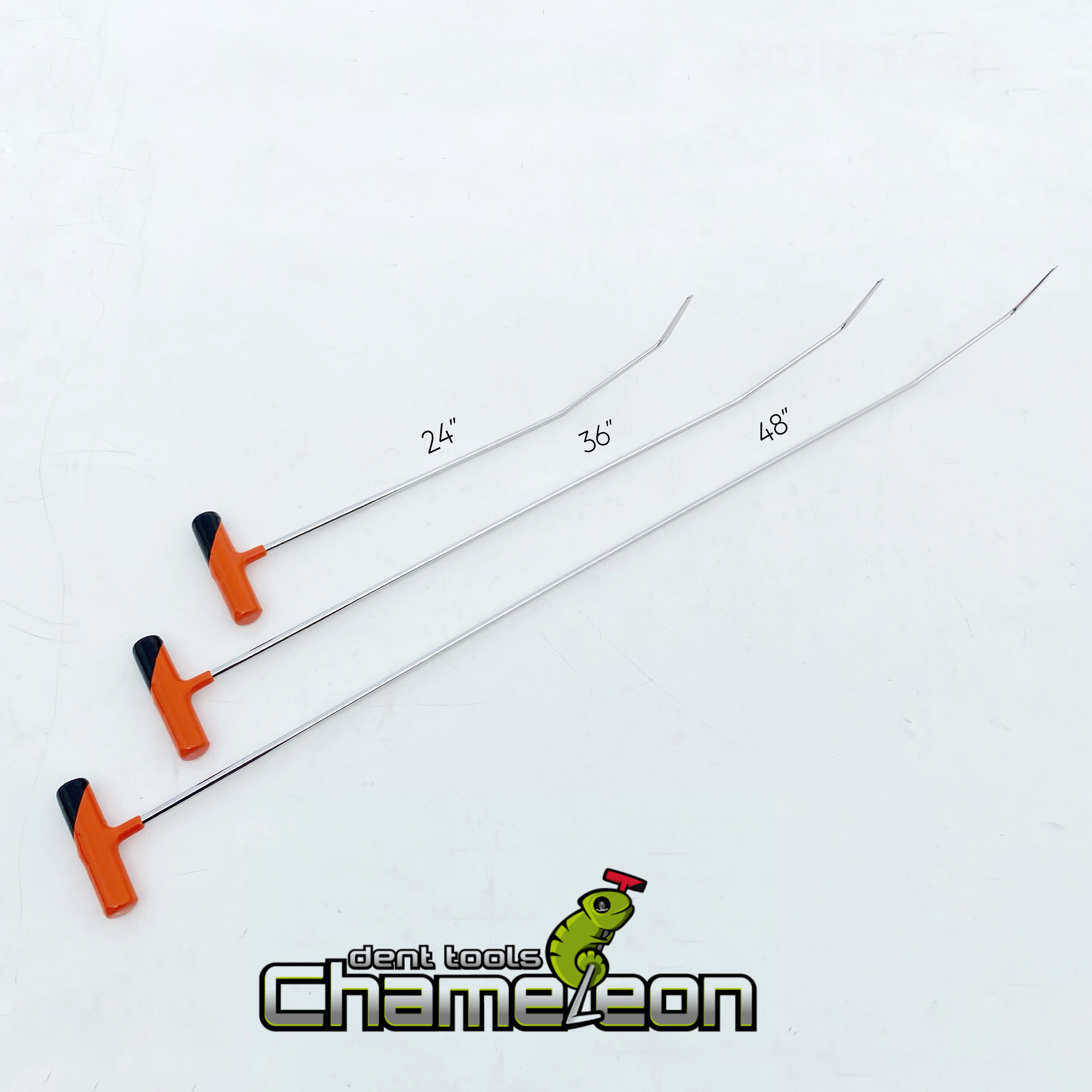 Chameleon Double Bend Round Tip  Fixed Handle 48"