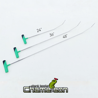 Chameleon Double Bend Sharp Tip Fixed Handle 48"