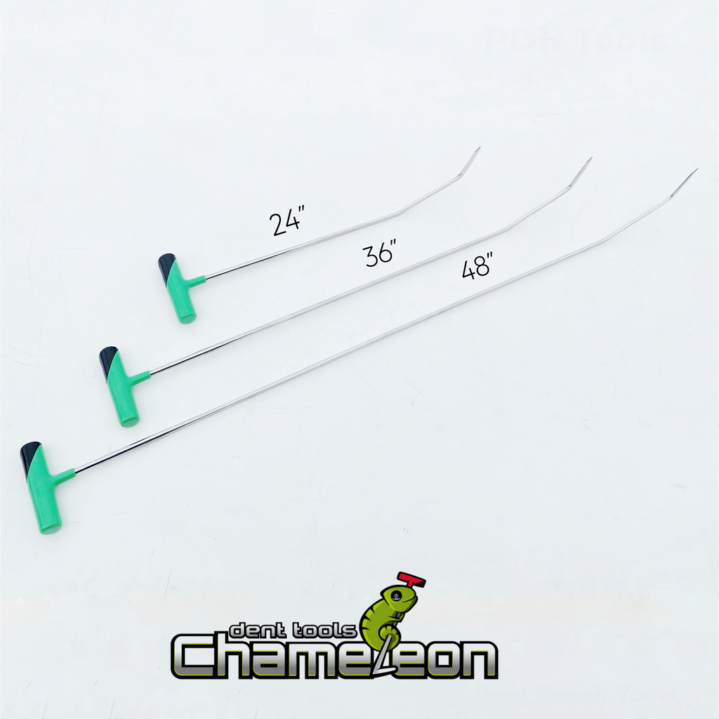Chameleon Double Bend Sharp Tip Fixed Handle 36"