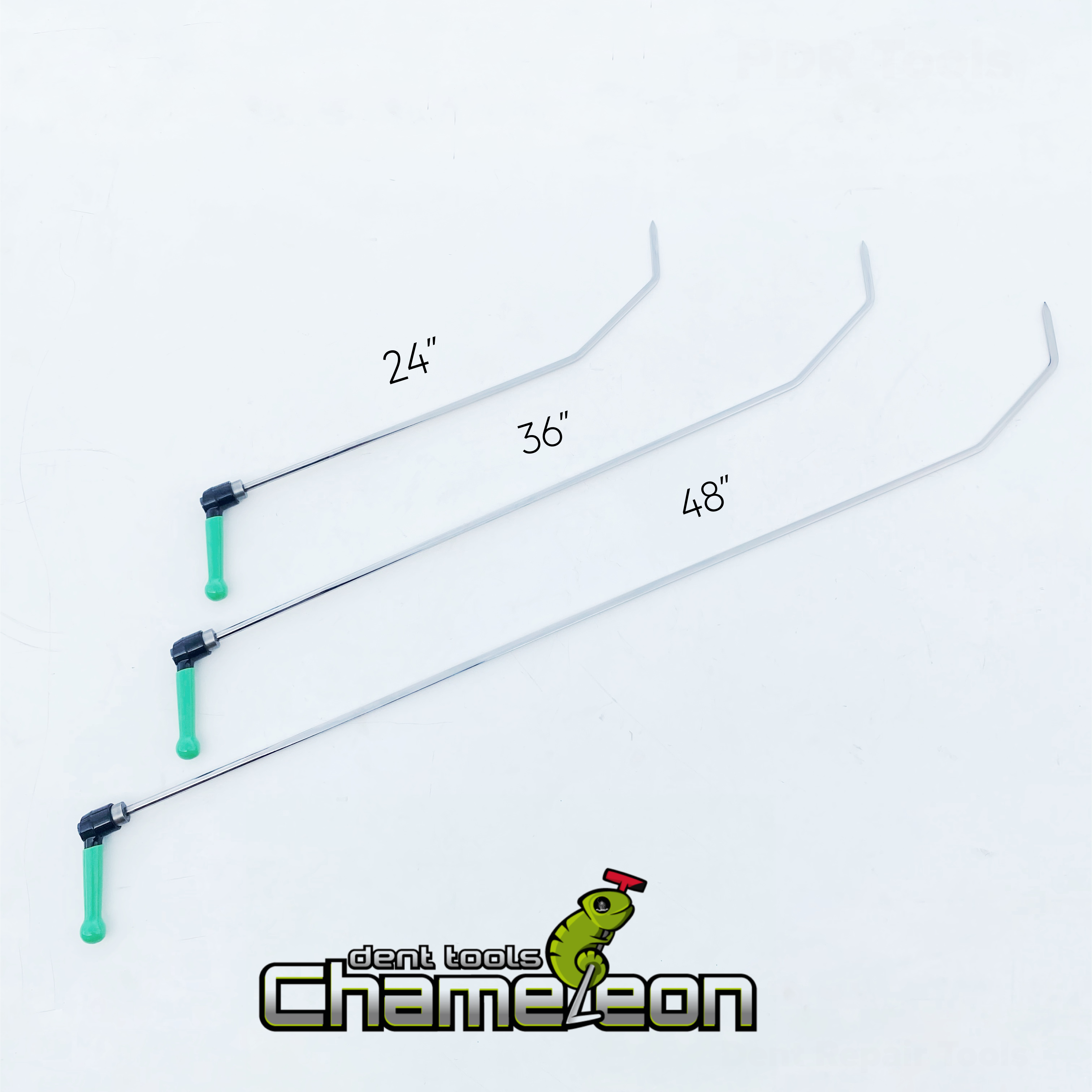 Chameleon Double Bend Sharp Tip Ratchet Handle 24"