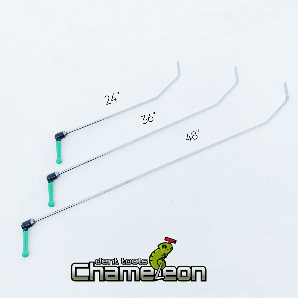 Chameleon Double Bend Sharp Tip Ratchet Handle 48"