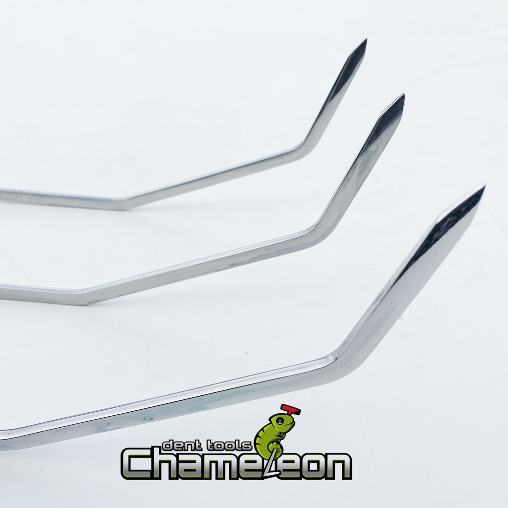 Chameleon Double Bend Sharp Tip Fixed Handle 48"