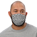 Black & White Reaper face mask