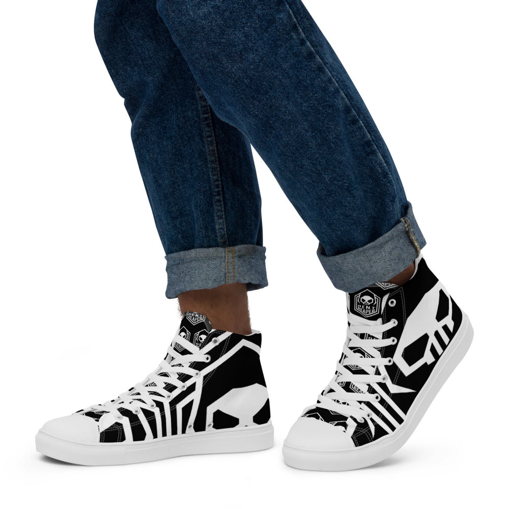 Dent Reaper Men’s high top canvas shoes