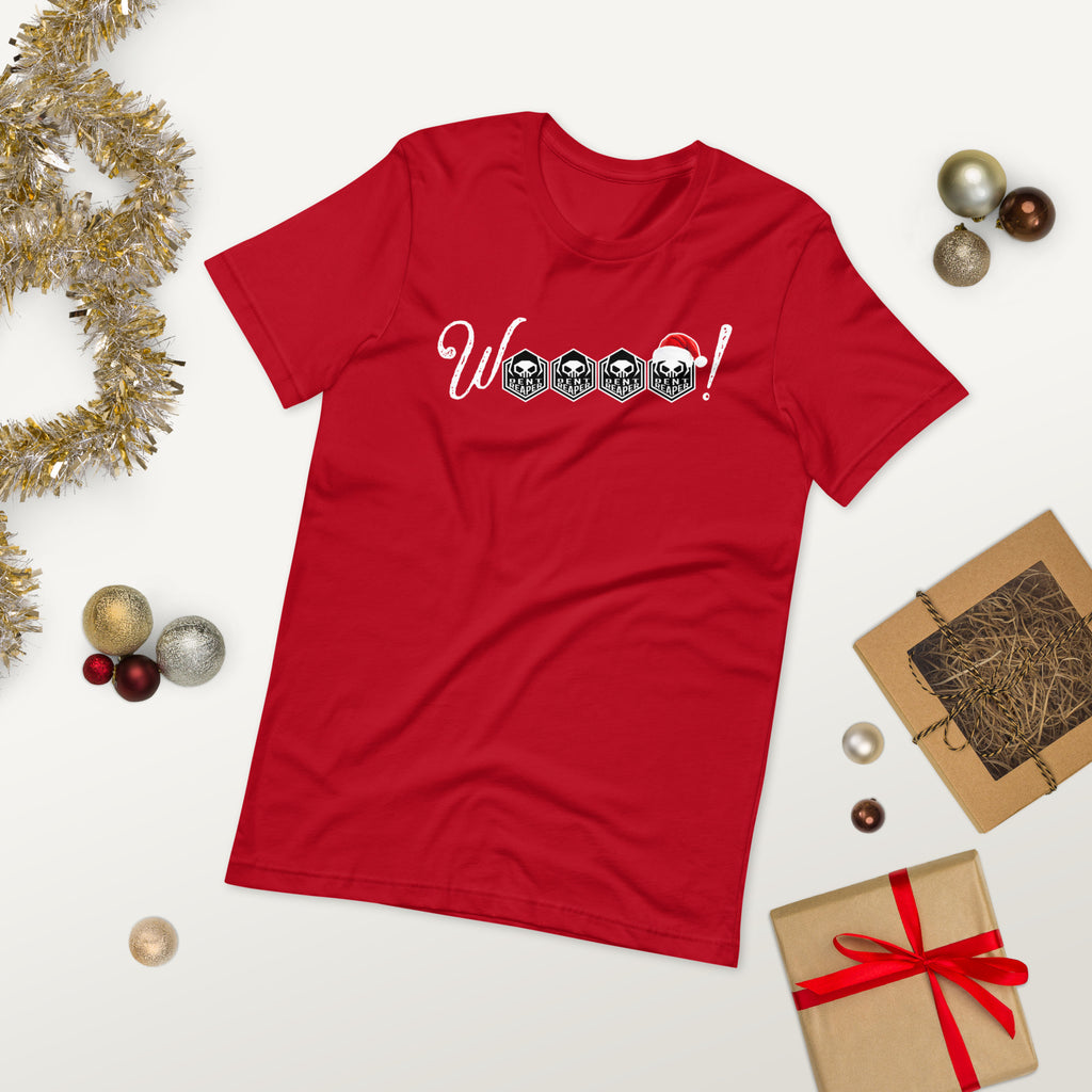 Xmas Woooo! Unisex t-shirt