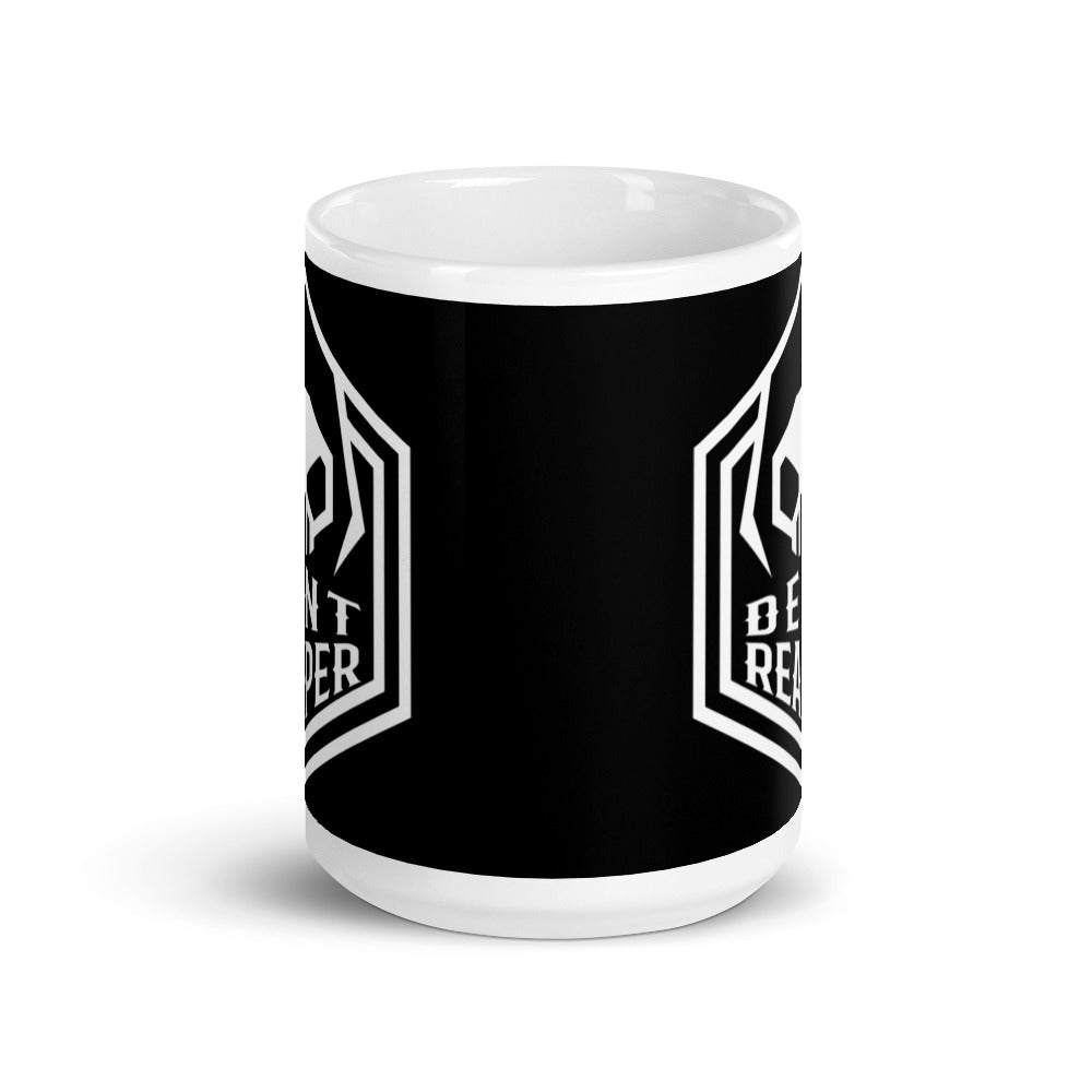 Dent Reaper White glossy mug